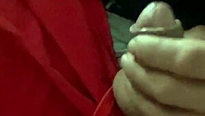 jerking off alone in the dark room!