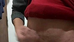 i'm jerking off with clothes on, feeling so solo and skinny