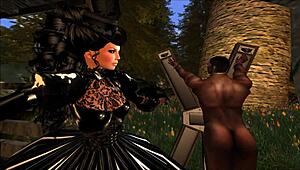 Lady Aranea，来舔我乳胶BDSM幻想？