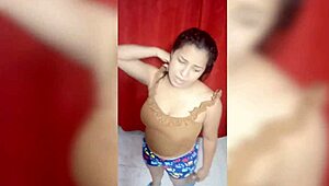 wife cheats with lover while husband works, pov blowjob and fucking