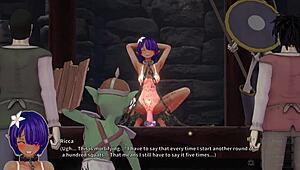 Ricca Gets Fucked By Magic Dildo In 3D Hentai!