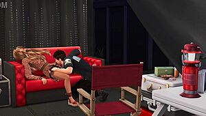 Behind the scenes of 3d hentai cartoon preview