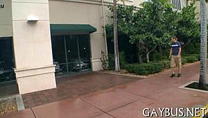 watching GAY PORN with a HUGE 10-POUNDER cock