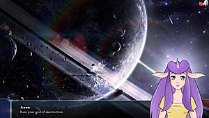 in dragon ball divine adventure part 57, android 21 gives a blowjob