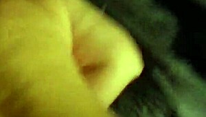 Intriguing Contrast of White on Big Black Cock