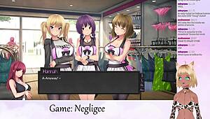 Vtuber Lewdneko Plays Negligee Part 6