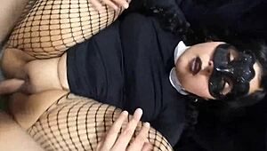 Dressing as Merlina for Husband