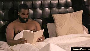 seductive stepteen loves black cock in interracial fantasy