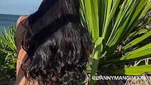 yo, wanna see loupan banging and unloading on a nudist beach?