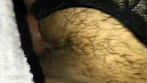 i'm watching this sexy latina amateur with huge tits get creampied, oh god it's so hot