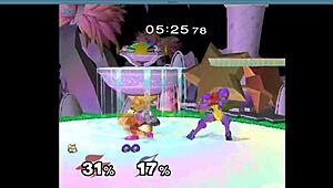 huge amazonian dominatrix dominates powerless furry with intense railing