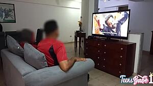 I’m such a slut, banging my husband’s best friend while he’s clueless at home