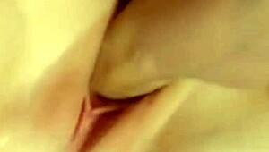 Pov view of shaved pussy getting fucked by big hard cock