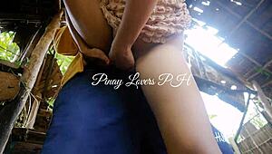 Pinay Scandal: Fucked by Stranger in Abandoned House with Creampie