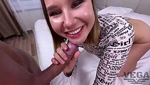 rough sex with teen amateur leads to intense cum.