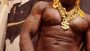 Big black hairy dick worship by hallelujah johnson in the neighborhood