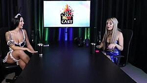 kyra sheer red messaged and filmed her first anal scene with a dwarf actor