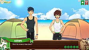 Game friends camp episode 17 with scout badges and russian voice acting