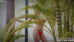 only3x only3x brings you - bewitching mary monroe twitching on her explosive orgasm with dildo lesbian pussy orgasm solo lick masturbation toys