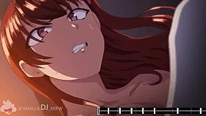 Do you want to watch Nogami Izumi's endurance round hentai cock action?