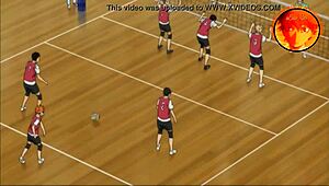 in this anime, uedu kun gets an espeto no cu with lots of gritaria from alien monsters and milf cuckold.