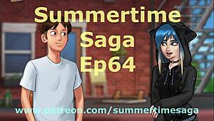 Summertime Saga 64 Features Big Ass and Tits in Anime Style