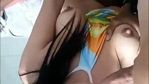 Married Woman Gives It To Internet Installer And His Helper With Big Cock