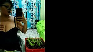 old woman looks sexy on halloween dressed as dracula showing natural tits