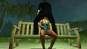 He asked if I swallowed, and the emotion was overwhelming in this cartoon sex scene