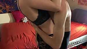 my petite college teen 18+ creams on thick cock