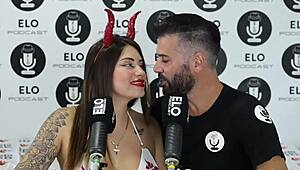 Entrevista Muy Picante Con Elo Podcast Desde Buenos Aires Argentina - Sara Blonde Y Elo Picante