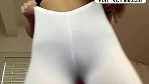 Taking 13 Inches of Dildo for Extreme Belly Bulge