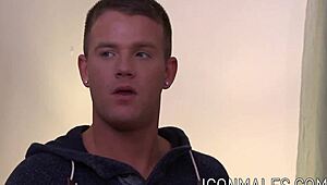 but brandon wilde interacts with calvin banks in an intimate way