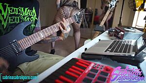 Blonde Goddess Sabrina Sabrok Dominates with Ass Licking, Blowjob, and Fucking