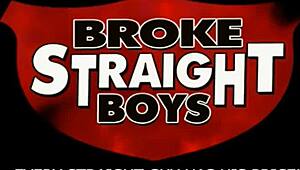 Man, we're both 19, straight, doing gay porn! Wild hunk action awaits! 😜