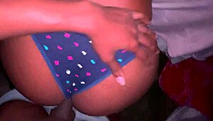 Caught banging at grandparents' place, keep quiet!