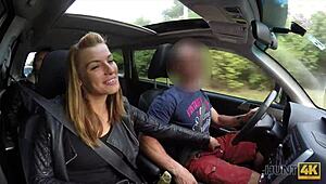 Hunt4k man shy to bang girl before boyfriend!