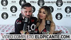 Watch Veve Valencia strip her underwear in the hot room?