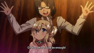 Hentai big tits anime babe gets wild