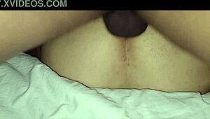 My wife tries big black cock at the bar and loves it.