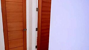 Teen with small tits in pov