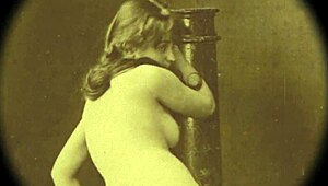 Dark Lantern Entertainment presents vintage steam age porn with hairy pussy fucking