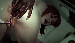 Black guy and Alexa Novas share an interracial encounter