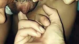 Egyptian wife surprises friend in kitchen with monster cock blowjob and cumshot