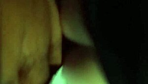 Chava Amateur Fucks in Front of Mirror Wearing Black Dress