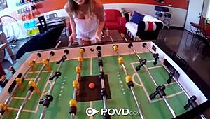 pov loser eats winner out with alexis adams in blowjob and doggystyle on fulltube.xxx