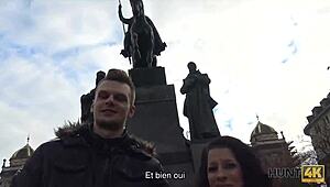 hunt4k caught a sexy teen in my trap for cash fingering