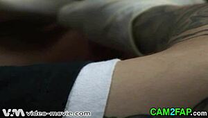 hardcore pussy piercing with body tattoos