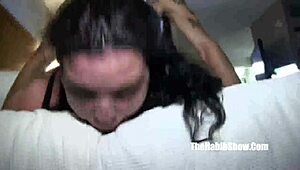 Ebony Milf In Ball Gag Gets Fucked By Bunny Skye And Master Dallas Stroke In Hood Reality