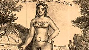 Vintage Erotic Illustration with Bold Retro Anime Style